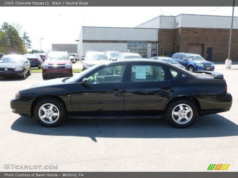 Black / Neutral Beige 2005 Chevrolet Impala LS