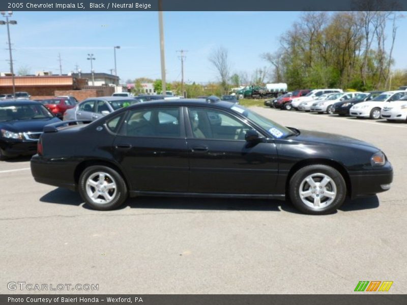 Black / Neutral Beige 2005 Chevrolet Impala LS