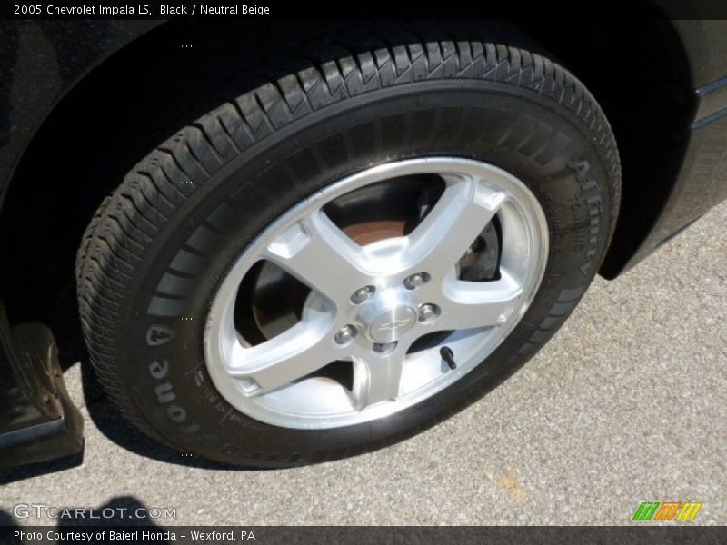 Black / Neutral Beige 2005 Chevrolet Impala LS