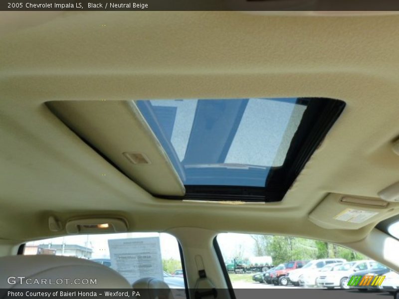 Black / Neutral Beige 2005 Chevrolet Impala LS