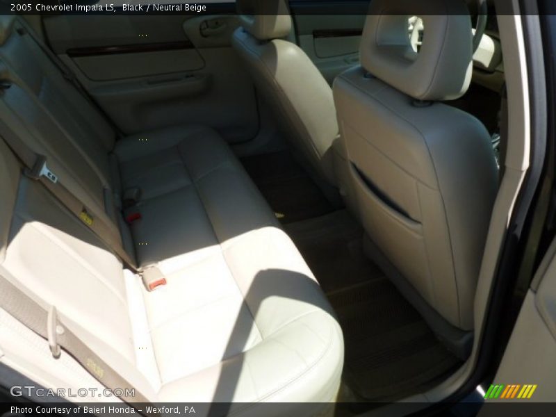 Black / Neutral Beige 2005 Chevrolet Impala LS
