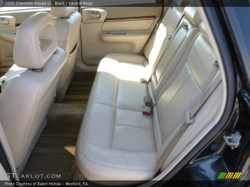Black / Neutral Beige 2005 Chevrolet Impala LS