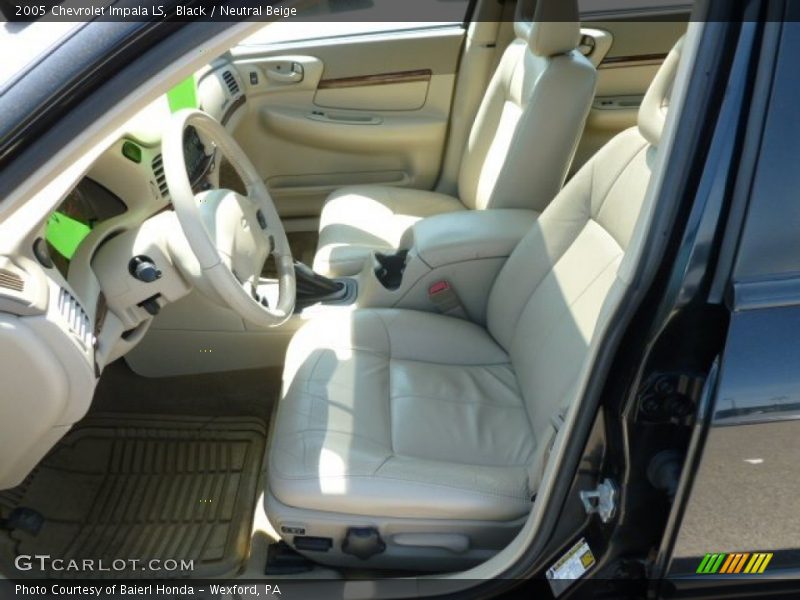 Black / Neutral Beige 2005 Chevrolet Impala LS