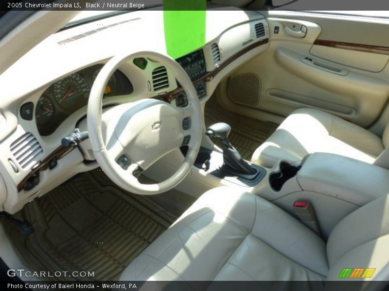Black / Neutral Beige 2005 Chevrolet Impala LS