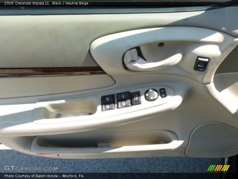 Black / Neutral Beige 2005 Chevrolet Impala LS