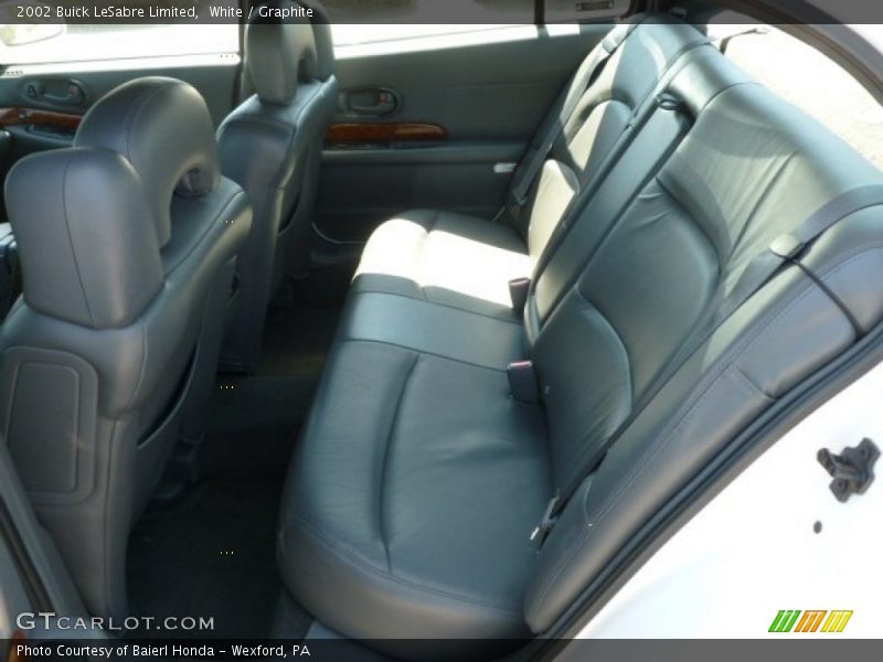 White / Graphite 2002 Buick LeSabre Limited