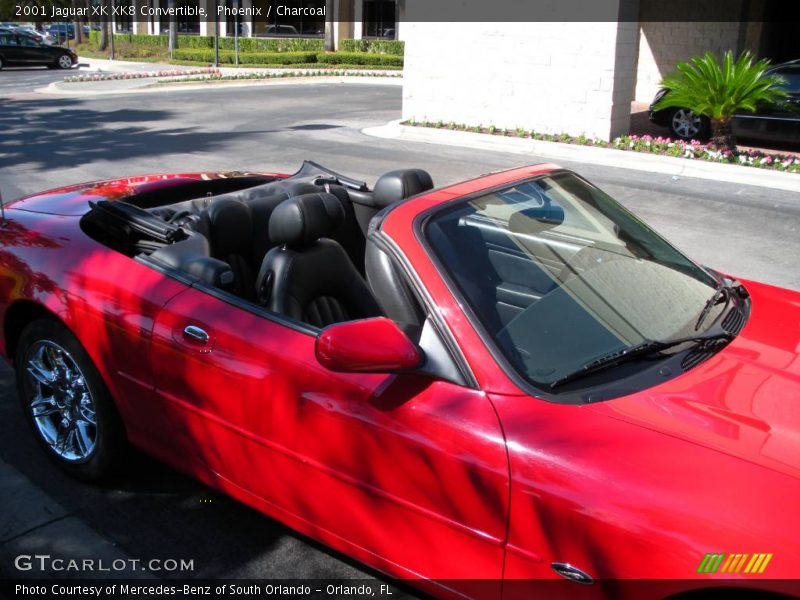 Phoenix / Charcoal 2001 Jaguar XK XK8 Convertible