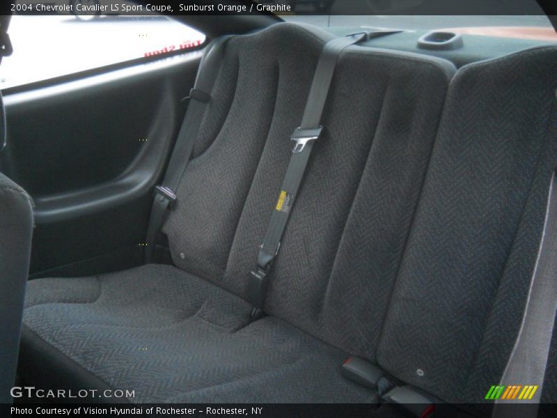 Sunburst Orange / Graphite 2004 Chevrolet Cavalier LS Sport Coupe
