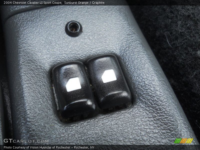 Sunburst Orange / Graphite 2004 Chevrolet Cavalier LS Sport Coupe