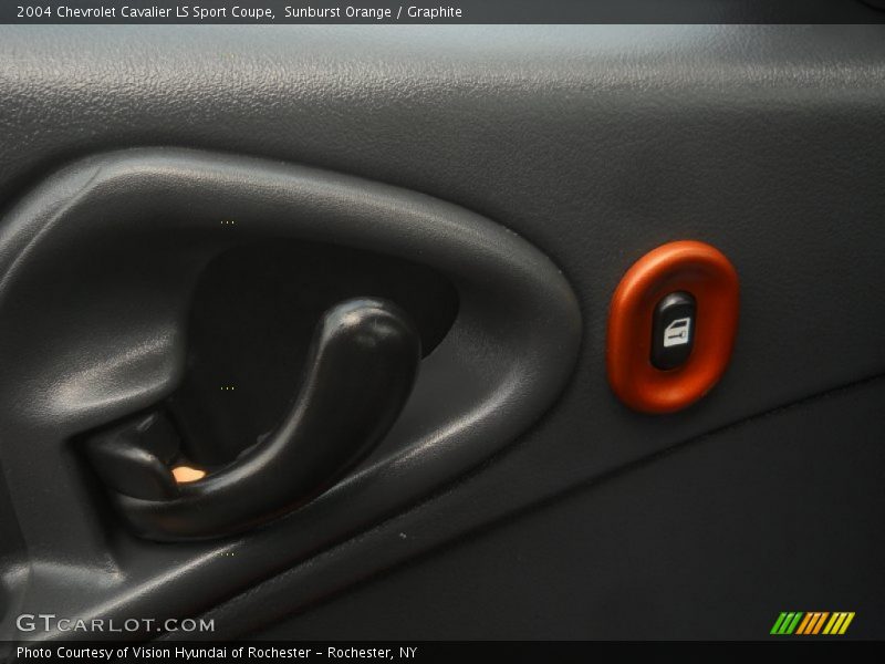 Sunburst Orange / Graphite 2004 Chevrolet Cavalier LS Sport Coupe