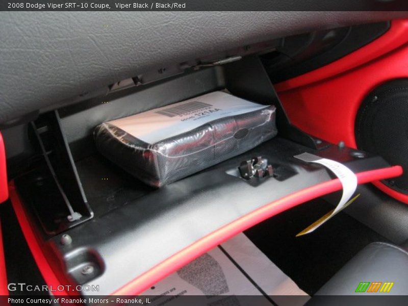  2008 Viper SRT-10 Coupe Black/Red Interior