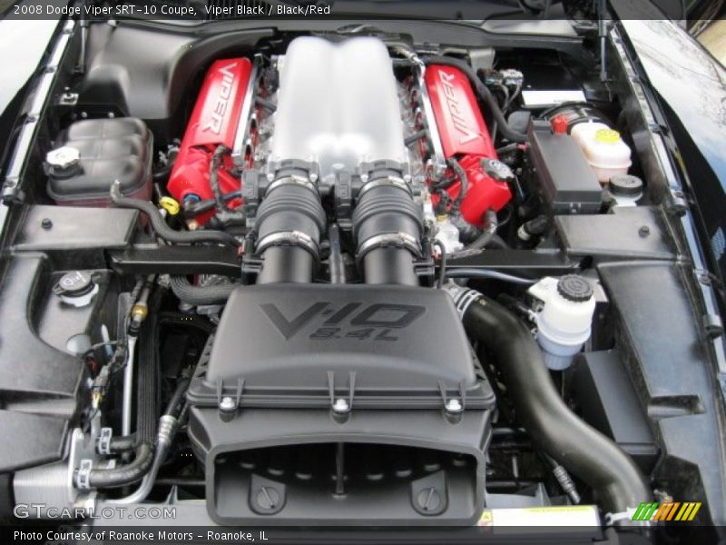  2008 Viper SRT-10 Coupe Engine - 8.4 Liter OHV 20-Valve VVT V10