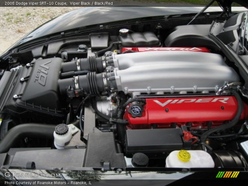  2008 Viper SRT-10 Coupe Engine - 8.4 Liter OHV 20-Valve VVT V10