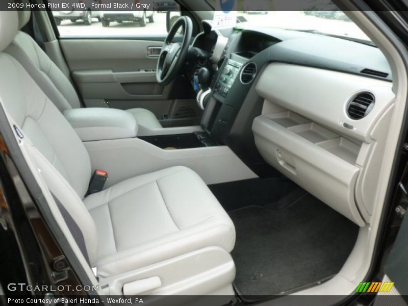 Formal Black / Gray 2009 Honda Pilot EX 4WD