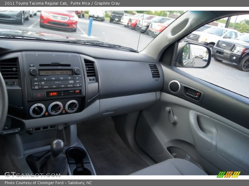 Pyrite Mica / Graphite Gray 2011 Toyota Tacoma Regular Cab