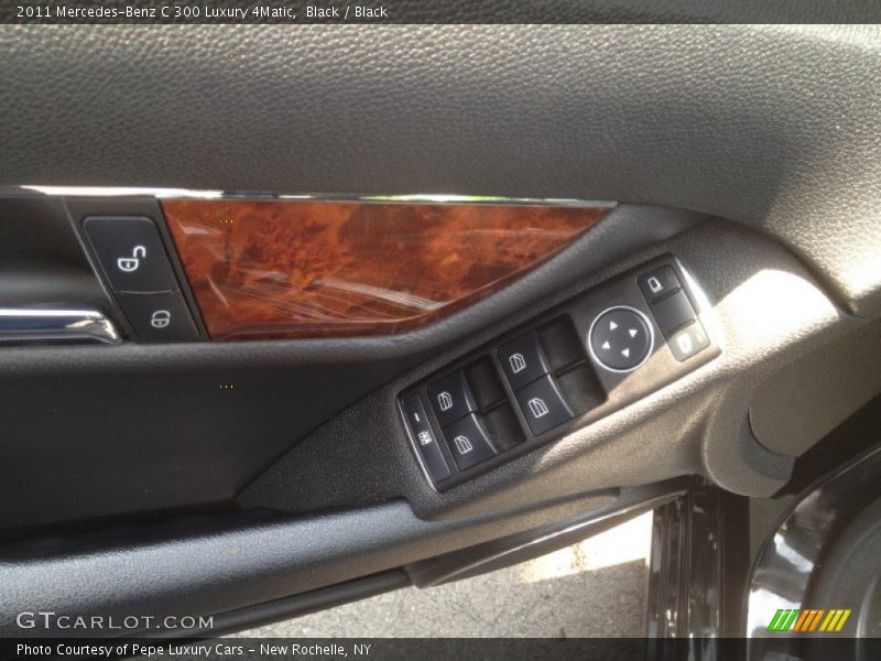 Black / Black 2011 Mercedes-Benz C 300 Luxury 4Matic