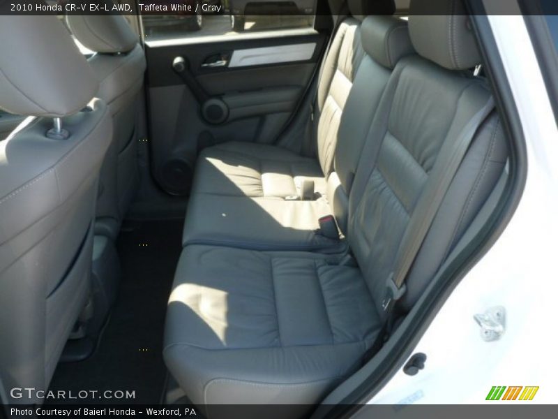 Taffeta White / Gray 2010 Honda CR-V EX-L AWD