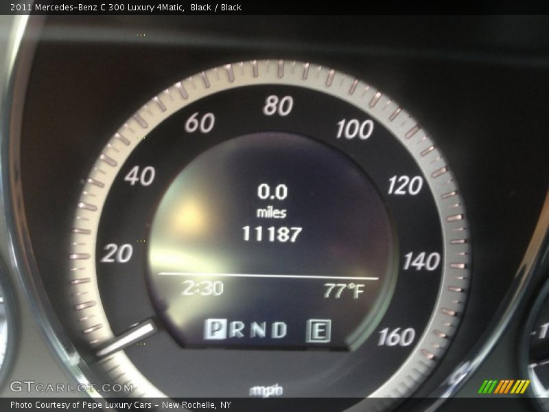 Black / Black 2011 Mercedes-Benz C 300 Luxury 4Matic