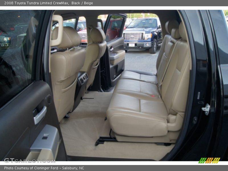  2008 Tundra Limited CrewMax Beige Interior