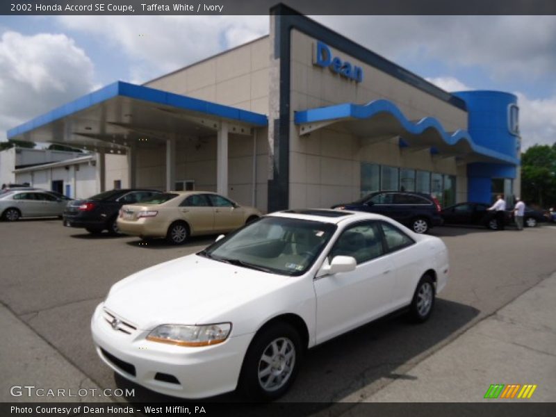 Taffeta White / Ivory 2002 Honda Accord SE Coupe