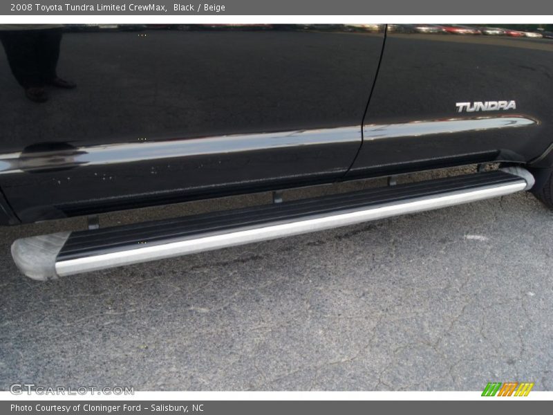 Black / Beige 2008 Toyota Tundra Limited CrewMax