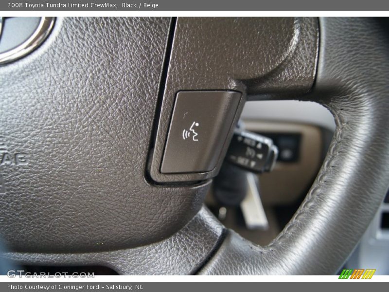 Black / Beige 2008 Toyota Tundra Limited CrewMax