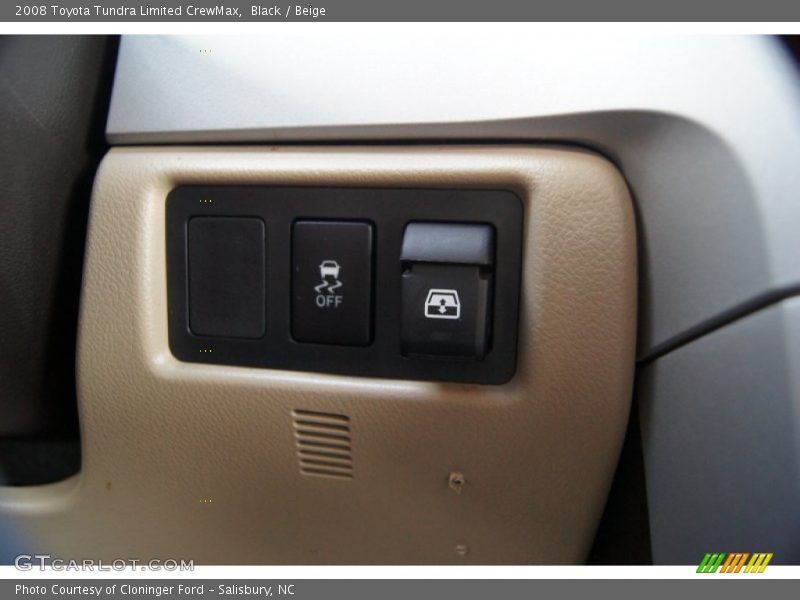 Black / Beige 2008 Toyota Tundra Limited CrewMax