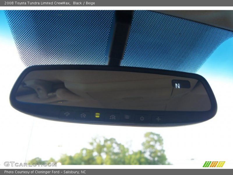 Black / Beige 2008 Toyota Tundra Limited CrewMax
