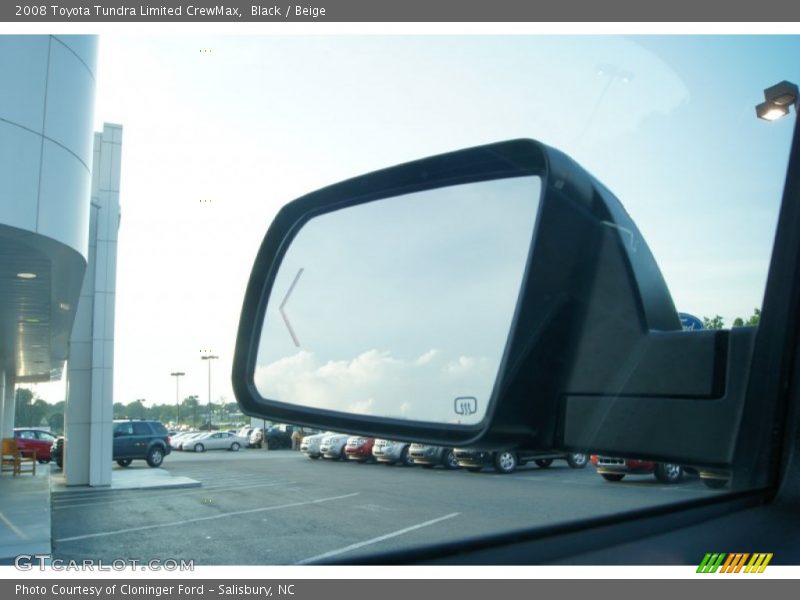 Black / Beige 2008 Toyota Tundra Limited CrewMax