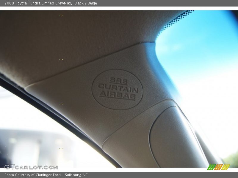 Black / Beige 2008 Toyota Tundra Limited CrewMax