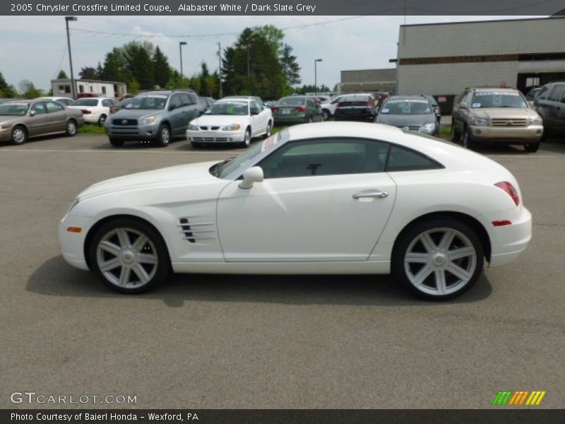 Alabaster White / Dark Slate Grey 2005 Chrysler Crossfire Limited Coupe