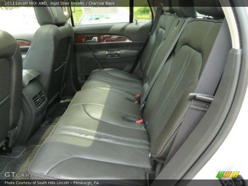 Ingot Silver Metallic / Charcoal Black 2011 Lincoln MKX AWD