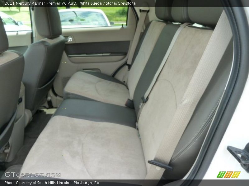  2011 Mariner Premier V6 AWD Stone/Greystone Interior