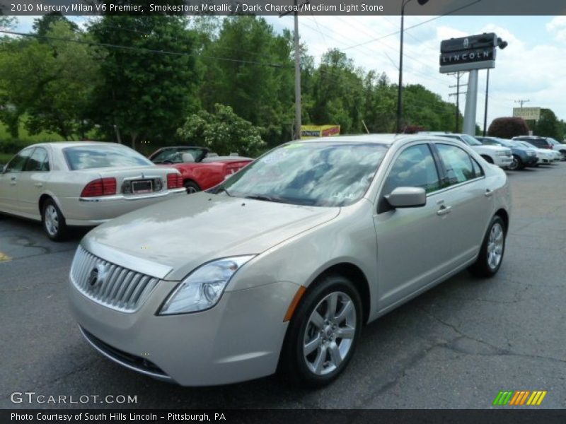 Smokestone Metallic / Dark Charcoal/Medium Light Stone 2010 Mercury Milan V6 Premier