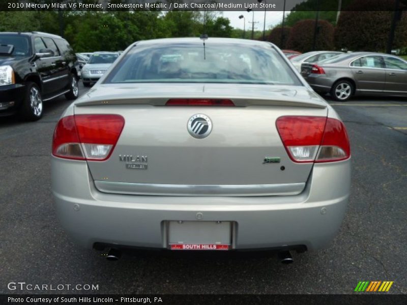 Smokestone Metallic / Dark Charcoal/Medium Light Stone 2010 Mercury Milan V6 Premier