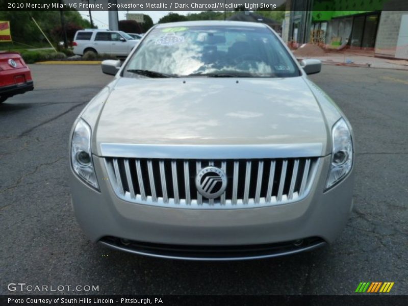 Smokestone Metallic / Dark Charcoal/Medium Light Stone 2010 Mercury Milan V6 Premier