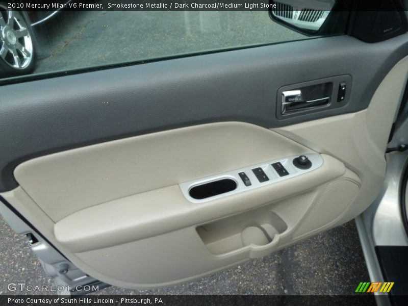 Smokestone Metallic / Dark Charcoal/Medium Light Stone 2010 Mercury Milan V6 Premier