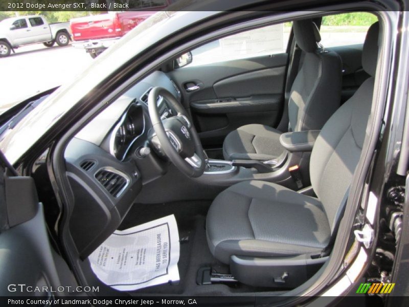 Black / Black 2012 Dodge Avenger SXT