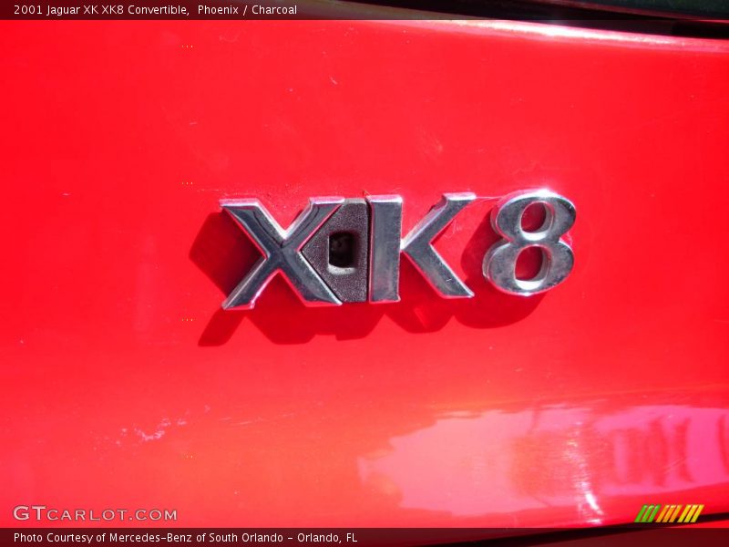 Phoenix / Charcoal 2001 Jaguar XK XK8 Convertible