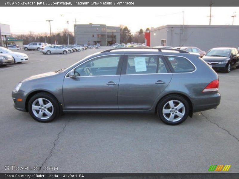  2009 Jetta SE SportWagen Platinum Gray Metallic