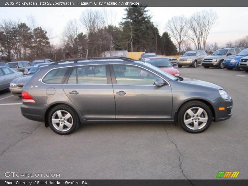  2009 Jetta SE SportWagen Platinum Gray Metallic