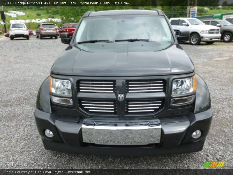 Brilliant Black Crystal Pearl / Dark Slate Gray 2010 Dodge Nitro SXT 4x4