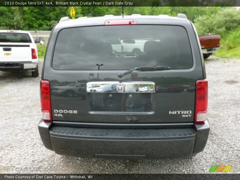 Brilliant Black Crystal Pearl / Dark Slate Gray 2010 Dodge Nitro SXT 4x4