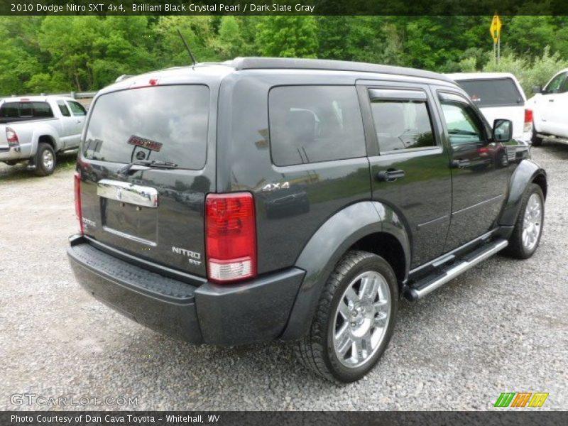 Brilliant Black Crystal Pearl / Dark Slate Gray 2010 Dodge Nitro SXT 4x4