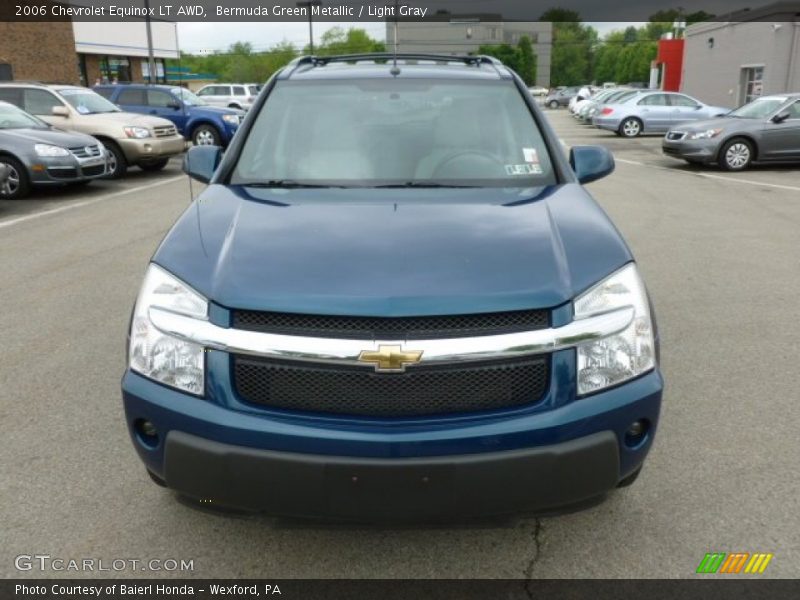 Bermuda Green Metallic / Light Gray 2006 Chevrolet Equinox LT AWD