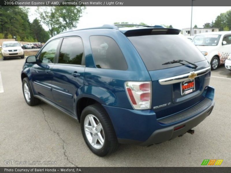 Bermuda Green Metallic / Light Gray 2006 Chevrolet Equinox LT AWD