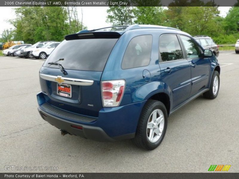Bermuda Green Metallic / Light Gray 2006 Chevrolet Equinox LT AWD