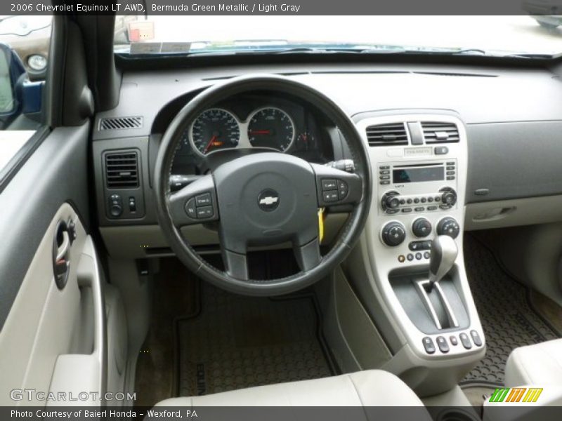 Bermuda Green Metallic / Light Gray 2006 Chevrolet Equinox LT AWD