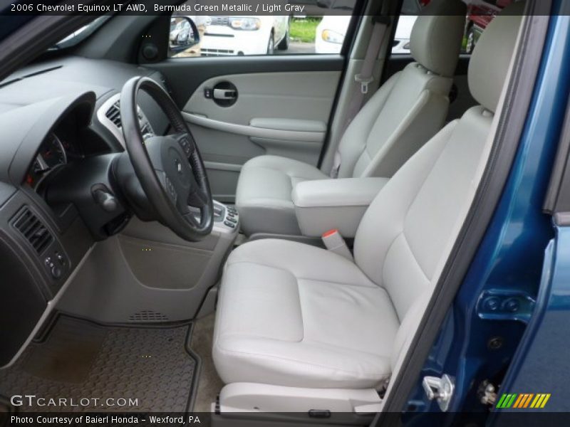 Bermuda Green Metallic / Light Gray 2006 Chevrolet Equinox LT AWD