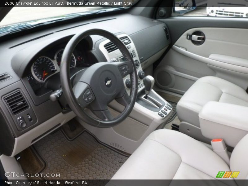 Bermuda Green Metallic / Light Gray 2006 Chevrolet Equinox LT AWD